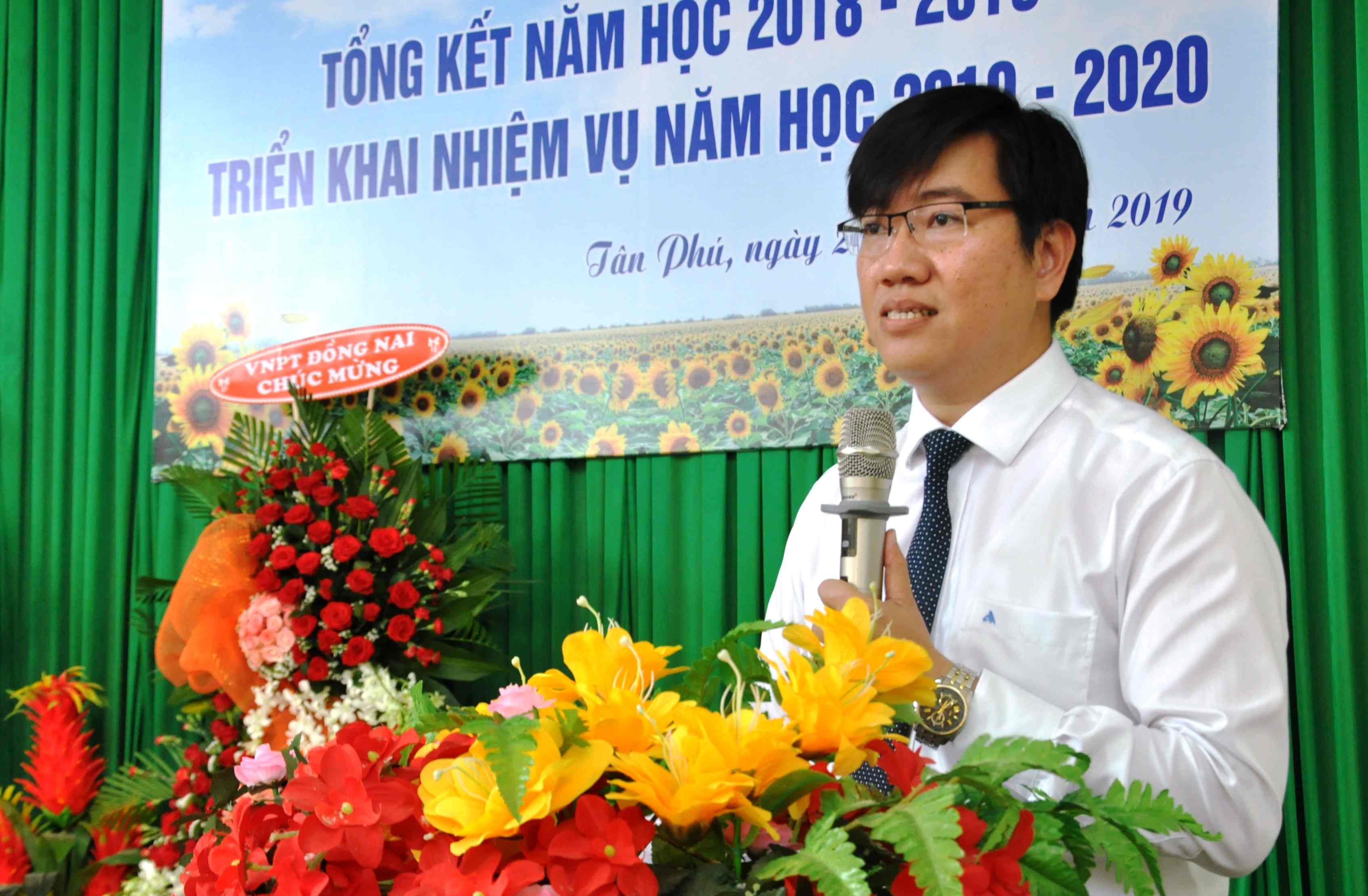 PCT UBND huyện Bùi Thanh Nam, phát biểu chỉ đạo tại Hội nghị.jpg